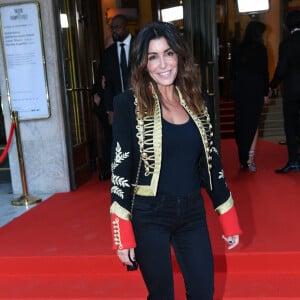 Jenifer Bartoli arrivant au "Concerto pour la Paix" organisé par Omar Harfouch au Théâtre des Champs Élysées à Paris, France, le 18 Septembre 2024. © Rachid Bellak / Bestimage