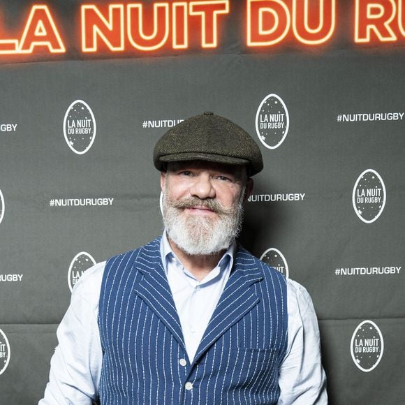 Philippe Etchebest - Soirée de la 19ème édition de la Nuit du Rugby à l'Olympia, Paris le 20 novembre 2023.© Pierre Perusseau/Bestimage