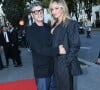 Marc Lavoine et sa compagne Adriana Karembeu arrivant au "Concerto pour la Paix" organisé par Omar Harfouch au Théâtre des Champs Élysées à Paris, France, le 18 Septembre 2024. © Rachid Bellak / Bestimage