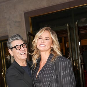 Marc Lavoine et Adriana Karembeu - Première sortie officielle pour Adriana Karembeu et son compagnon Marc Lavoine au photocall du Concerto pour la Paix d'Omar Harfouch : Un Appel à l'Unité et à la Paix au Théâtre des Champs Elysées à Paris, France, le 18 septembre 2024. © Perusseau-Tribeca/Bestimage