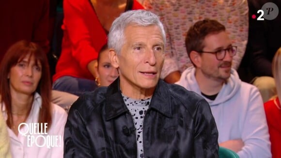 Nagui, invité sur le plateau de "Quelle époque!", ce samedi 19 octobre 2024.