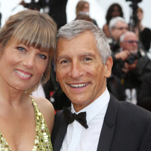 Melanie Page et son mari Nagui assistant à l'avant-première Les Plus Belles Annees d'une vie dans le cadre du 72e Festival de Cannes, le 18 mai 2019 à Cannes, en France. Photo par Jerome Domine/ABACAPRESS.COM