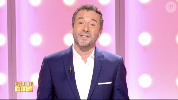 Première émission "Les Grands du Rire" présentée par Bernard Montiel et Isabelle Morizet et diffusée le 1er juin sur C8 avec comme invitée Anne Roumanoff.