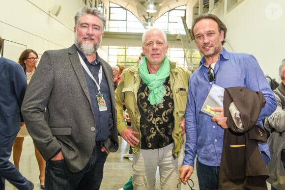 Jeff Ropars, Pierre-Anthony Allard et Vincent Perez. Photo by Mireille Ampilhac/ABACAPRESS.COM