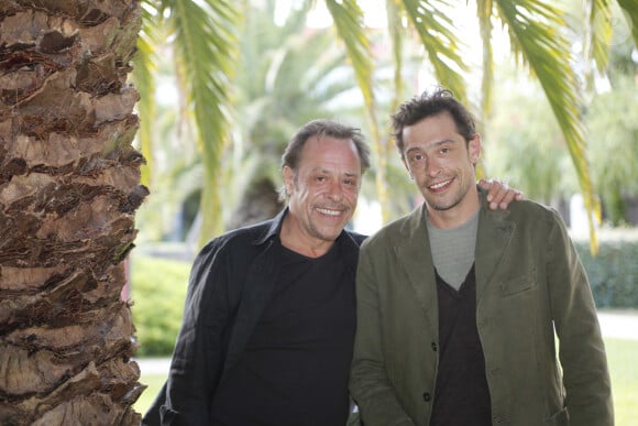 Rendez-vous avec Antoine Coesens et son fils Antoine Junior lors du 7ème Festival du Film de Cap d'Agde. Le 21 juin 2010