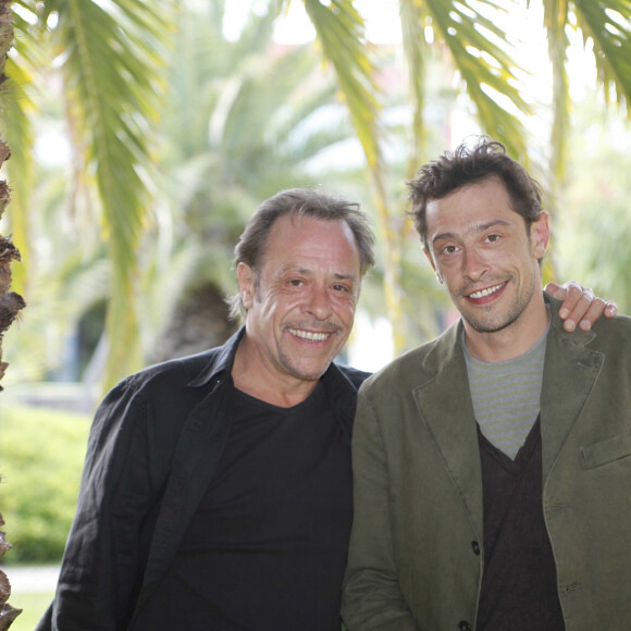 Rendez-vous avec Antoine Coesens et son fils Antoine Junior lors du 7ème Festival du Film de Cap d'Agde. Le 21 juin 2010