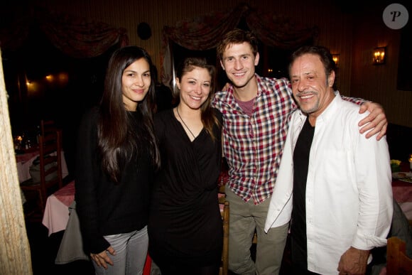 Elodie Yung, Marie Coesens, Jonathan Howard, Antoine Coesens - 11eme edition du FestiValloire a Valloire, le 7 janvier 2014.