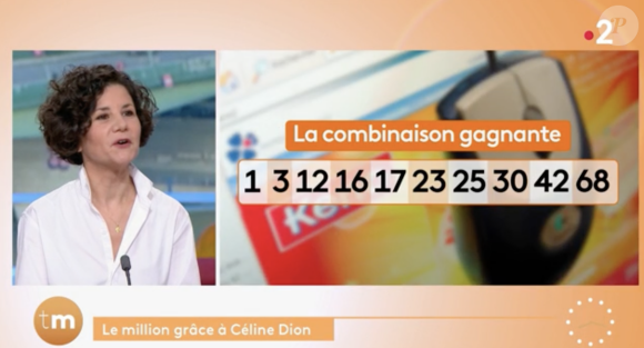 Une fan de Céline Dion a remporté un million d'euros au Keno après avoir joué les dates de la vie de la chanteuse.