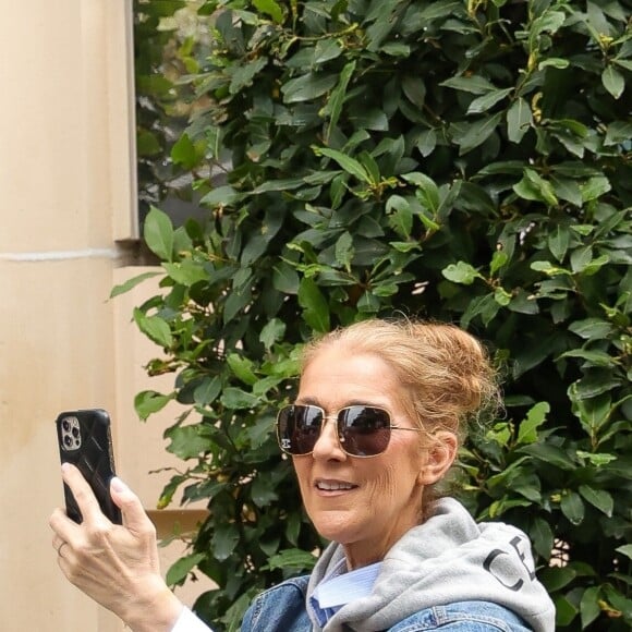 Céline Dion à Paris pour la cérémonie d'ouverture des Jeux olympiques de Paris 2024.