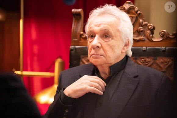 Exclusif - Michel Sardou - Enregistrement de l'émission "Le Grand Restaurant" à Paris, qui sera diffusée le 3 février 2021 sur M6© Philippe Leroux / Bestimage 