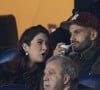 Malik Bentalha et une amie ont également été aperçus
 
Malik Bentalha dans les tribunes lors du match de Ligue Des Champions (LDC) "PSG - PSV Eindhoven (1-1)" au Parc des Princes à Paris, le 22 octobre 2024.