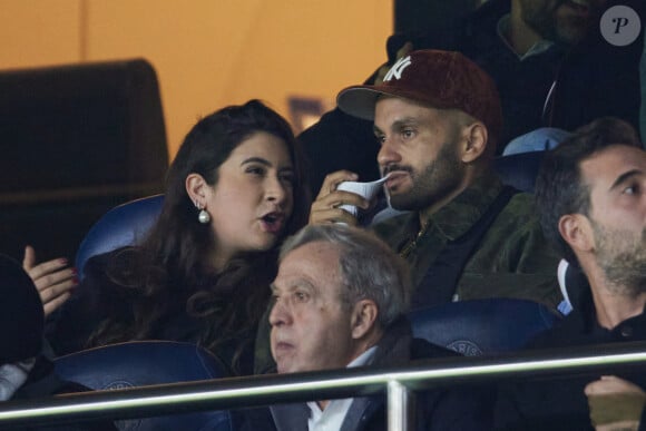 Malik Bentalha et une amie ont également été aperçus
 
Malik Bentalha dans les tribunes lors du match de Ligue Des Champions (LDC) "PSG - PSV Eindhoven (1-1)" au Parc des Princes à Paris, le 22 octobre 2024.