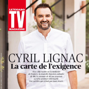 Cyril Lignac, "TV Magazine", 16 aout 2024.