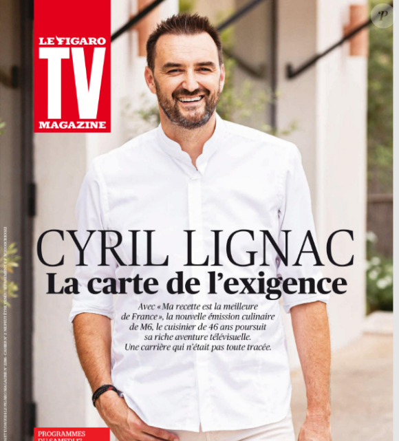 Cyril Lignac, "TV Magazine", 16 aout 2024.