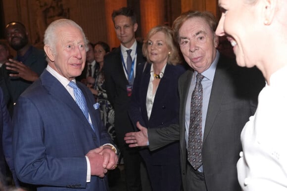 Le roi Charles III d'Angleterre lors de la réception pour les chefs d'entreprises internationales à la cathédrale Saint-Paul de Londres, Royaume Uni, le 14 octobre 2024. © Alpha Press/Bestimage 