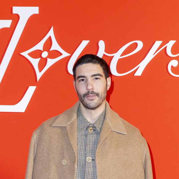 Tahar Rahim – Photocall du Défilé de mode Louis Vuitton Homme, Collection Automne-Hiver 2024/2025 dans le cadre de la Fashion Week de Paris, France, le 16 Janvier 2024. © Olivier Borde / Bestimage 