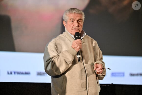 Claude Lelouch assiste à la projection du film L'Aventure C Est L Aventure lors du 16e Festival du film Lumière à Lyon, France, le 19 octobre 2024. Photo par Julien Reynaud/APS-Medias/ABACAPRESS.COM