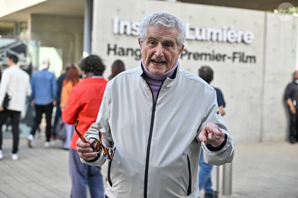 Claude Lelouch assiste à la reconstitution du premier film Sortie D Usines Lumiere lors du 16ème Festival du Film Lumière à Lyon, France, le 19 octobre 2024. Photo par Julien Reynaud/APS-Medias/ABACAPRESS.COM