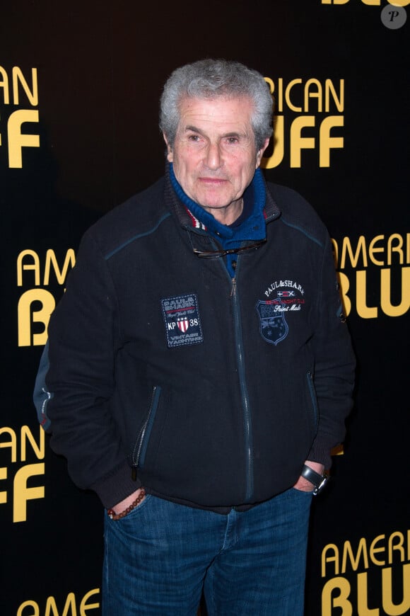 Claude Lelouch arrivant à la première du film American Bluff (American Hustle) aux cinémas UGC Normandie à Paris, France, le 3 février 2014. Photo par Laurent Zabulon/ABACAPRESS.COM