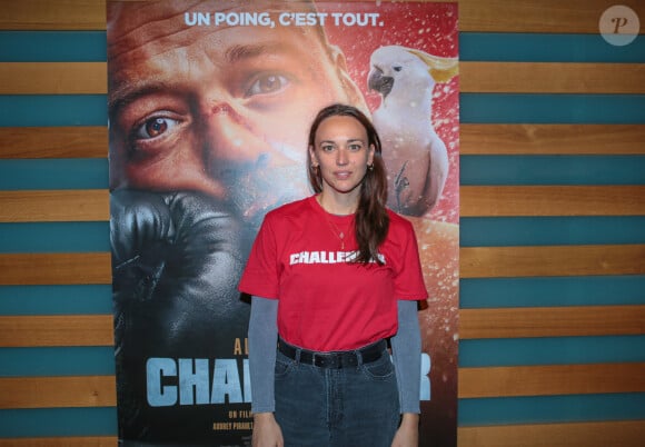 Exclusif - Audrey Pirault - Avant-première du film "Challenger" au Kinepolis de Lomme le 6 octobre 2024. © Stéphane Vansteenkiste/Bestimage