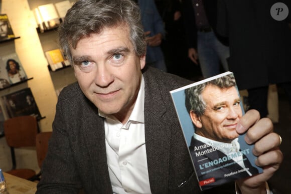 Arnaud Montebourg - Festival du Livre de Paris 2023 au Grand Palais Éphémère le 21 avril 2023. © Cedric Perrin / Bestimage