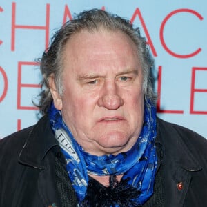 Gérard Depardieu à la première du film "The Taste of Small Things" à Berlin le 12 janvier 2023.