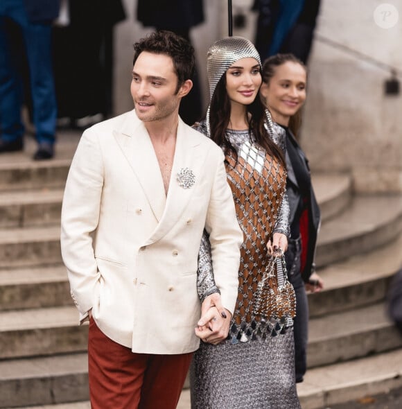 Sur Instagram 
Info - Ed Westwick et sa femme Amy Jackson attendent leur premier enfant - PARIS, FRANCE - Ed Westwick et Amy Jackson arrivent au défilé Rabanne lors de la semaine de la mode à Paris. Sur la photo : Ed Westwick - Amy Jackson