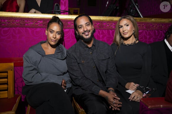 Exclusif - Amel Bent, Slimane et Vitaa - Personnalités au "concerto pour la paix" de Omar Harfouch au théâtre des Champs-Elysées à Paris le 18 septembre 2024. © Perusseau / Tribeca / Bestimage 