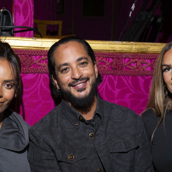 Exclusif - Amel Bent, Slimane et Vitaa - Personnalités au "concerto pour la paix" de Omar Harfouch au théâtre des Champs-Elysées à Paris le 18 septembre 2024. © Perusseau / Tribeca / Bestimage 