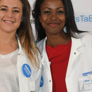 Céline Pitelet et Fanny Wegscheider - People lors du lancement de la 13ème édition du Pasteurdon à l'Institut Pasteur à Paris. Le 9 octobre 2019  © Coadic Guirec / Bestimage