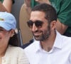 On sait que côté vie privée, Jimmy Mohamed est, à 36 ans, père de trois enfants nés de ses amours avec son épouse Souailla
Jimmy Mohamed et sa femme Souailla - Célébrités dans les tribunes des Internationaux de France de tennis de Roland Garros 2024 à Paris le 26 mai 2024. © Moreau-Jacovides/Bestimage