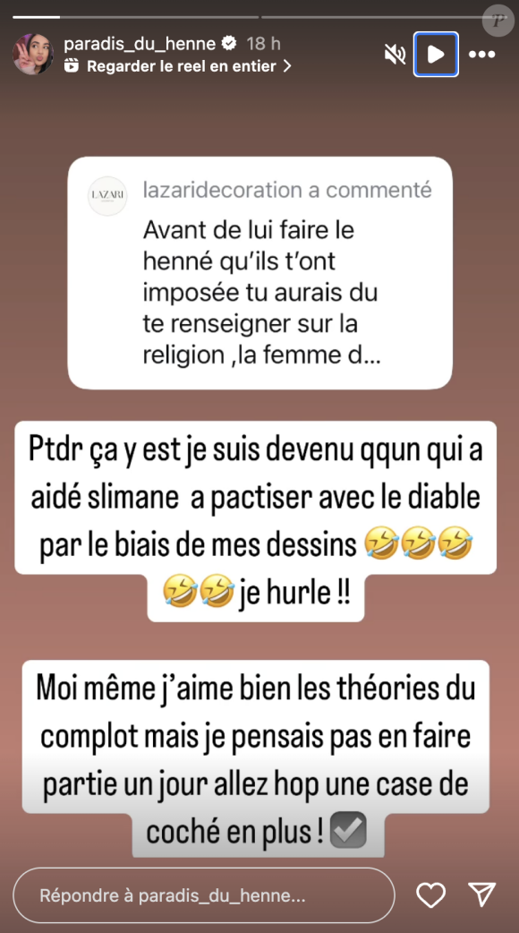 La personne qui s'est chargée de ce travail fastidieux a confié sa fierté malgré les controverses. 

Instagram @paradis_du_henne