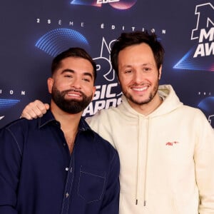 Kendji Girac, Vianney au photocall de la 25ème cérémonie des "NRJ Music Awards (NMA)" au palais des Festivals et des Congrès de Cannes, France, le 10 novembre 2023. © Dominique Jacovides/Bestimage 