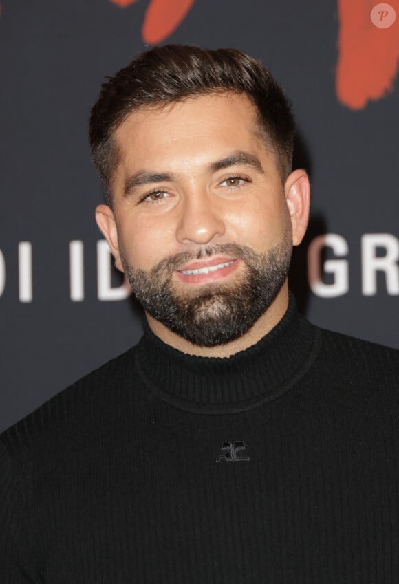 Kendji Girac lors de l'avant-première du film "Monsieur Aznavour" au cinéma Le Grand Rex à Paris le 22 octobre 2024. © Coadic Guirec / Bestimage 