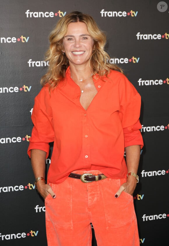 Marine Vignes au photocall de la conférence de presse de rentrée de France Télévisions à Paris, France, le 4 septembre 2024. © Coadic Guirec/Bestimage 