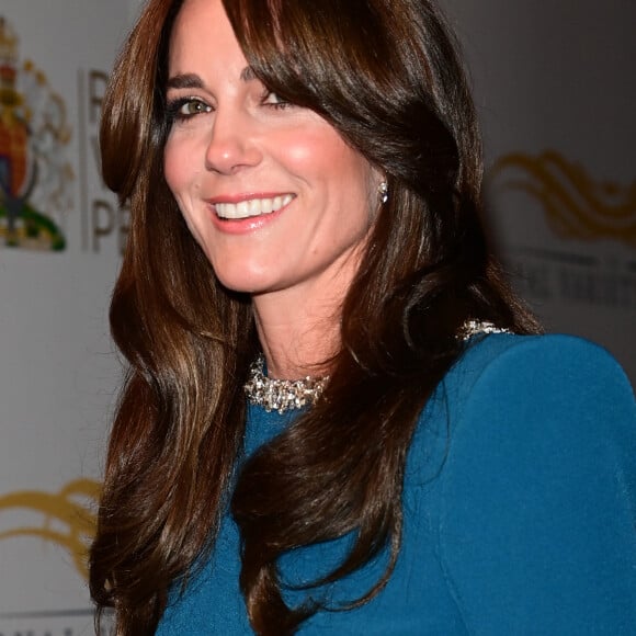 Catherine (Kate) Middleton, princesse de Galles arrive aà la soirée Royal Variety Performance au Royal Albert Hall à Londres, Royaume Uni, le 30 novembre 2023. 