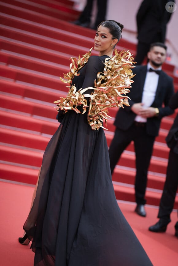 Iris Mittenaere - Montée des marches du film « Furiosa : A Mad Max Saga » lors du 77ème Festival International du Film de Cannes, au Palais des Festivals à Cannes. Le 15 mai 2024 © Jacovides-Moreau / Bestimage  Red carpet of the movie « Furiosa : A Mad Max Saga » during the 77th Cannes International Film Festival at the Palais des Festivals in Cannes, France. On may 15th 2024 