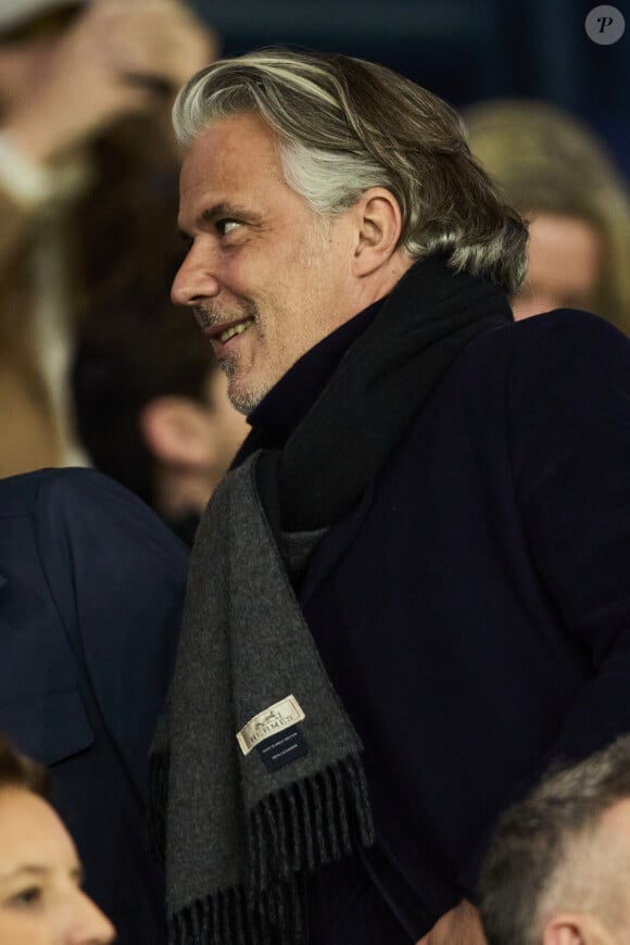 Vincent Labrune - Célébrités assistent au match de Ligue des champions entre le PSG et l'Atlético de Madrid au Parc des Princes à Paris le 6 novembre 2024. © Cyril Moreau/Bestimage