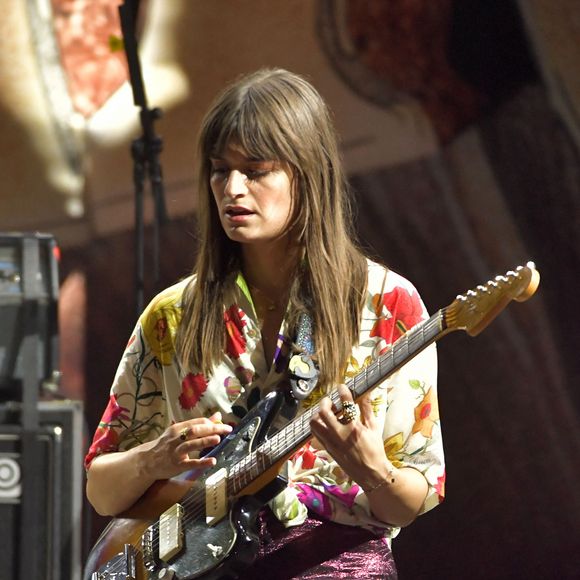 Clara Luciani en concert au Nice Jazz Festival 2022 sur la scène de la place Masséna à Nice. Le 16 juillet 2022 © Bruno Bebert / Bestimage
