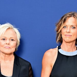 Muriel Robin et sa femme Anne Le Nen - 10ème édition du Gala de Charité de Patrick Mouratoglou à l'Académie Mouratoglou à Biot Sophia Antipolis, le 23 juin 2024.  © Bruno Bebert/Bestimage 