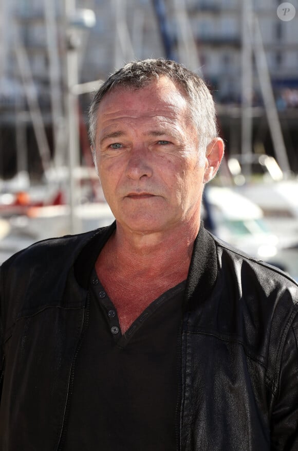 Bruno Wolkowitch pour la série "Les hommes de l'ombre" - Photocall lors du 18ème Festival de la Fiction TV de La Rochelle. Le 15 septembre 2016 © Patrick Bernard / Bestimage 