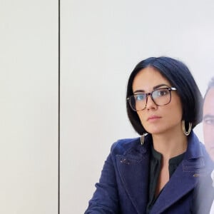 Agathe Auproux - G.Attal lance sa fondation "Faire Face", contre le harcèlement scolaire, au Philanthro-Lab à Paris, le 6 novembre 2024. A cette occasion, l'ancien Premier ministre était entouré d'Ophélie Meunier, Béatrice Le Blay, dont le fils Nicolas s'est suicidé en septembre 2023, Elian Potier, ancienne victime, la ministre de l'Éducation Anne Genetet. © Dominique Jacovides / Bestimage 