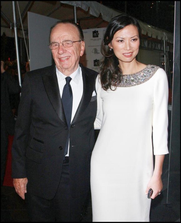 Rupert Murdoch et sa femme Wendi