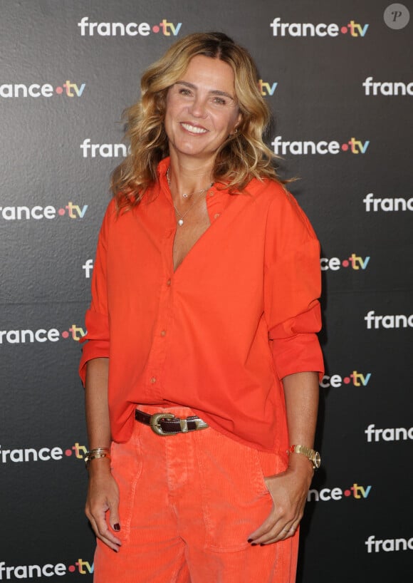 Marine Vignes au photocall de la conférence de presse de rentrée de France Télévisions à Paris, France, le 4 septembre 2024. © Coadic Guirec/Bestimage 