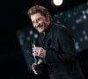 Johnny Hallyday était fan de motos, c'est bien connu
Exclusif - Johnny Hallyday - Enregistrement de l'émission Spécial Johnny Hallyday, "Johnny, la soirée événement" sur TF1