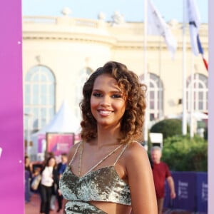 Miss France 2023, Indira Ampiot lors de la 49ème édition du festival du cinéma américain de Deauville le 7 septembre 2023. © Denis Guignebourg / Bestimage