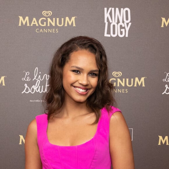 Indira Ampiot (Miss France 2023) - Soirée sur la plage Magnum lors du 76ème Festival International du Film de Cannes le 21 mai 2023. © Cannes Magnum/Jeremy Melloul/Bestimage