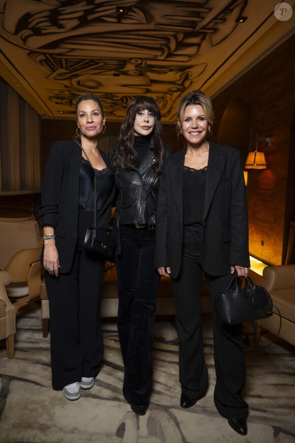 Exclusif - Charlotte Bouteloup, Stéphanie Renoma, Laura Tenoudji-Estrosi - Première édition de la remise du prix cinéma "EVOK Collection x BRACH" présidé par Pierre Niney à l'hôtel Brach à Paris le 14 novembre 2024. © Pierre Perusseau-Rachid Bellak/Bestimage 