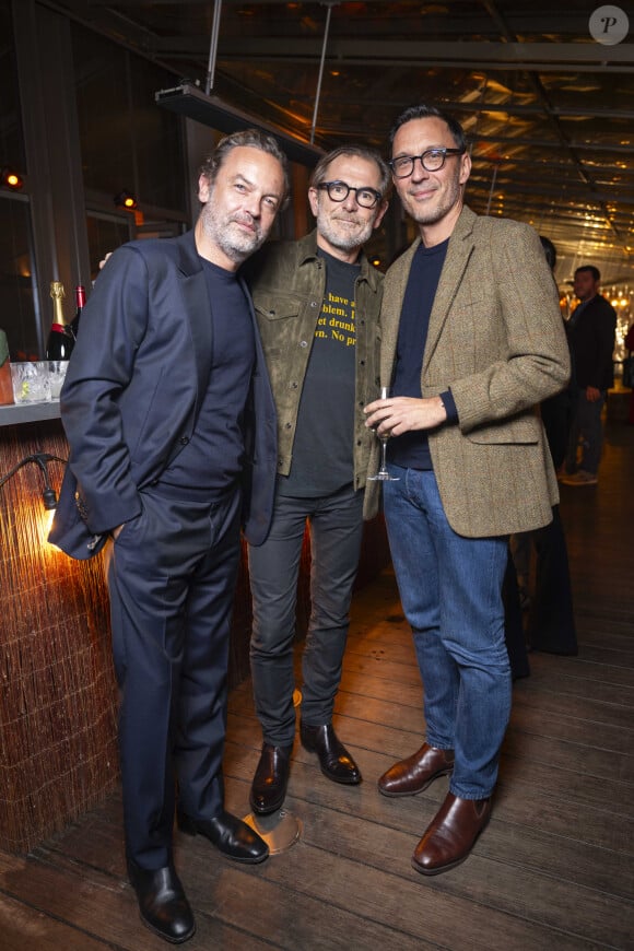 Exclusif - Patrick Mille, Matthieu Delaporte, Alexandre de La Patellière - Première édition de la remise du prix cinéma "EVOK Collection x BRACH" présidé par Pierre Niney à l'hôtel Brach à Paris le 14 novembre 2024.© Pierre Perusseau-Rachid Bellak/Bestimage 