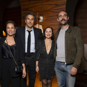 Et Vincent Elbaz 
Exclusif - Charlotte Bouteloup, Vincent Elbaz, Virginia Persol (directrice de l'hôtel Brach), guest - Première édition de la remise du prix cinéma "EVOK Collection x BRACH" présidé par Pierre Niney à l'hôtel Brach à Paris le 14 novembre 2024.  © Pierre Perusseau-Rachid Bellak/Bestimage 